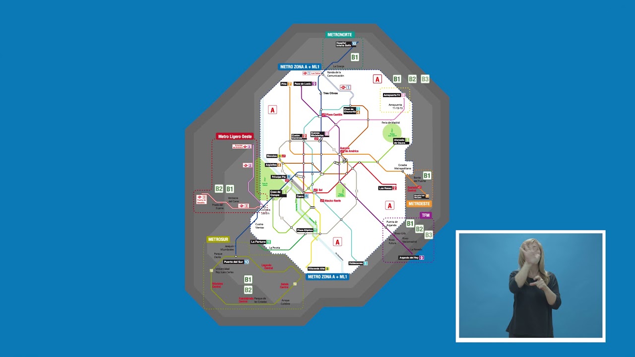 mapa de zonas de abono transporte madrid