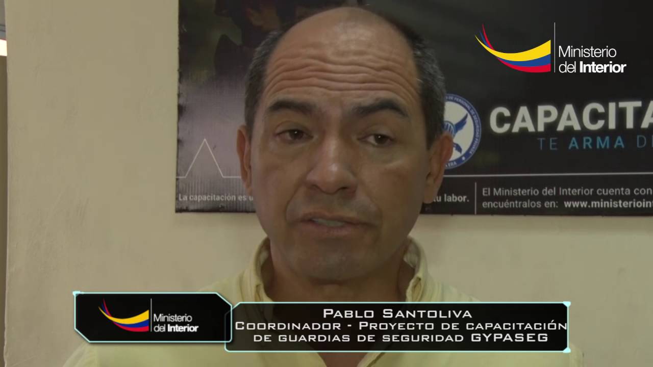 ministerio del interior vigilante de seguridad