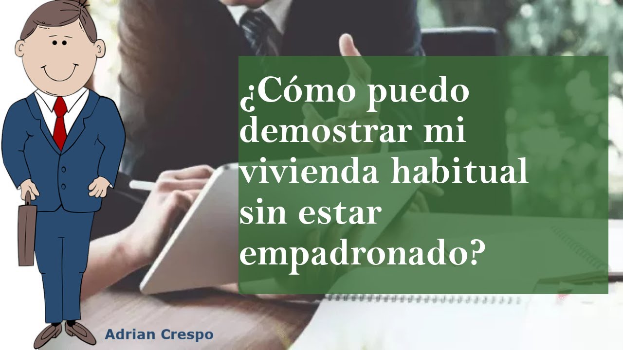 no estoy empadronado en ningun sitio