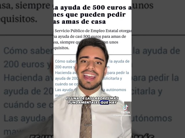 paga 500 euros amas de casa