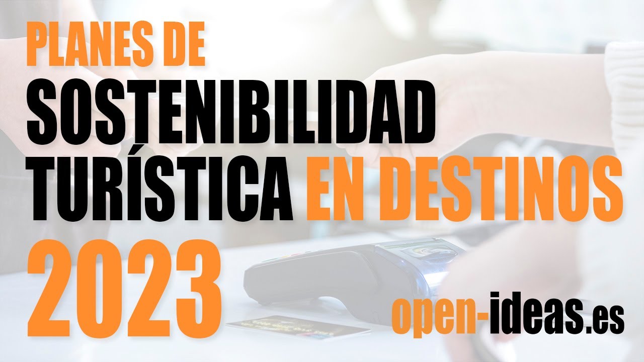 planes de sostenibilidad turística en destinos