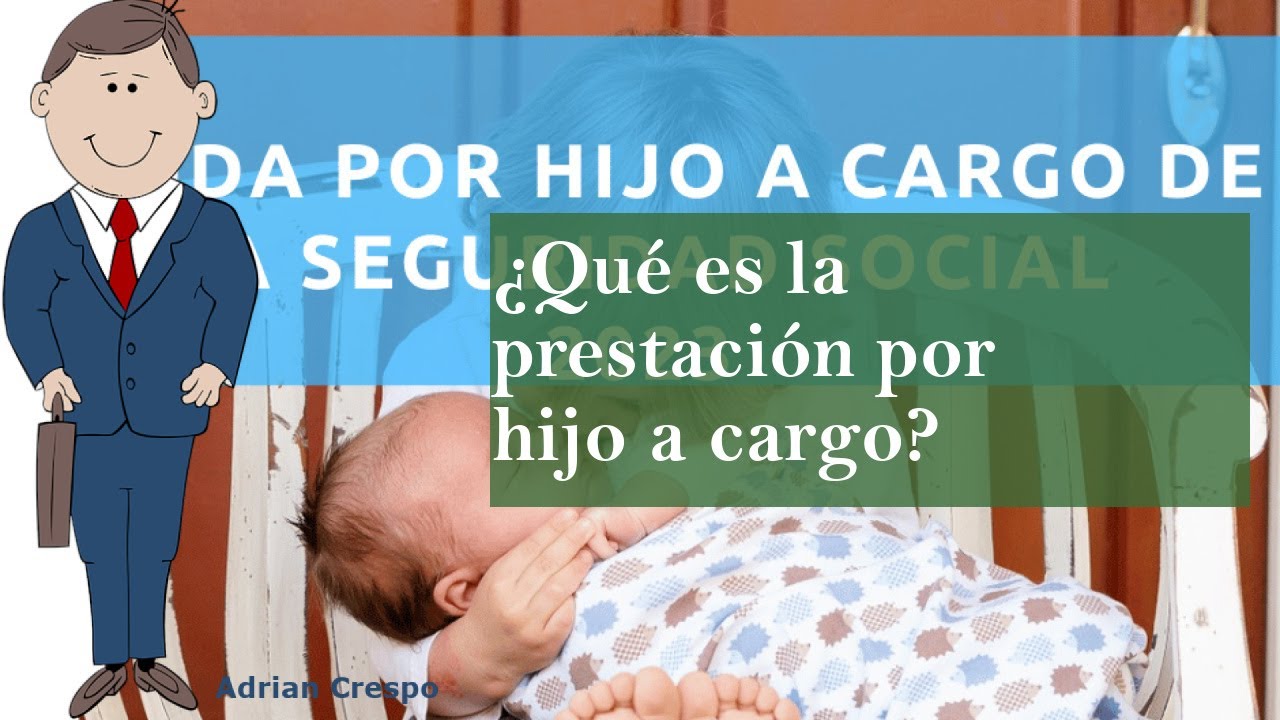 prestaciones familiares por hijo a cargo