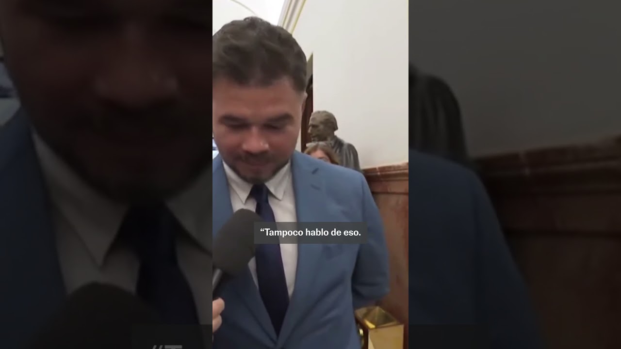 quien acompaña a gabriel rufián en el congreso
