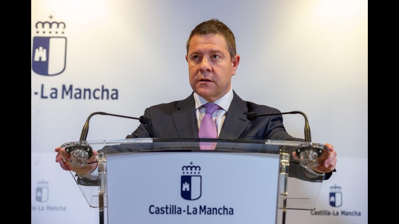 rueda de prensa emiliano garcía-page hoy