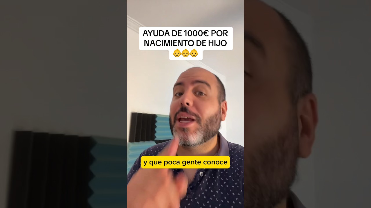 solicitar ayuda de 1000 euros por nacimiento